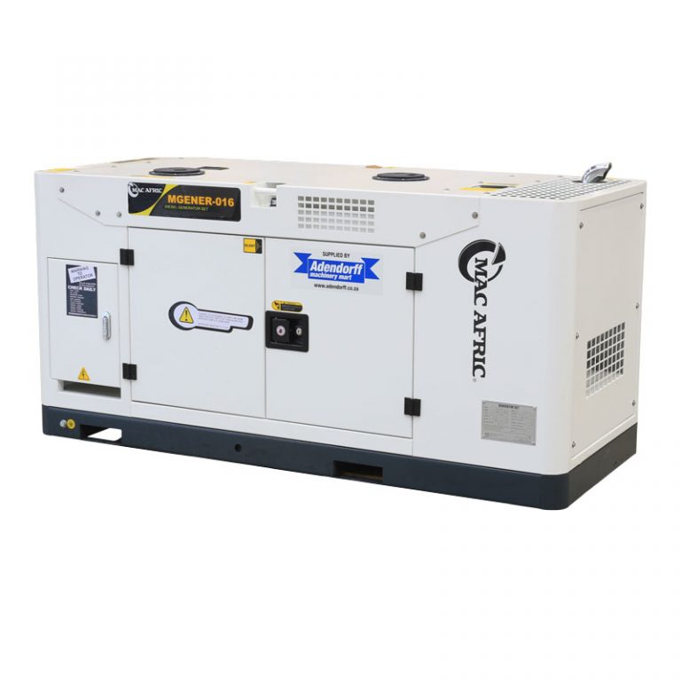 MAC AFRIC 16kVA (16KW-230V) Silent Diesel Generator - Average Power
